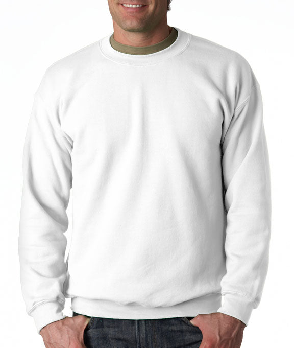 Gildan Sweatshirt Men's Heavyweight Cotton Poly Long Sleeve Crew
