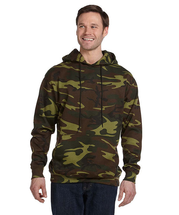 Hanes Sport™ Men's Performance Fleece Zip Up Hoodie - Camo Green