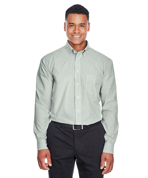 Men's Banker Stripe Shirt | Devon & Jones D645 | Get