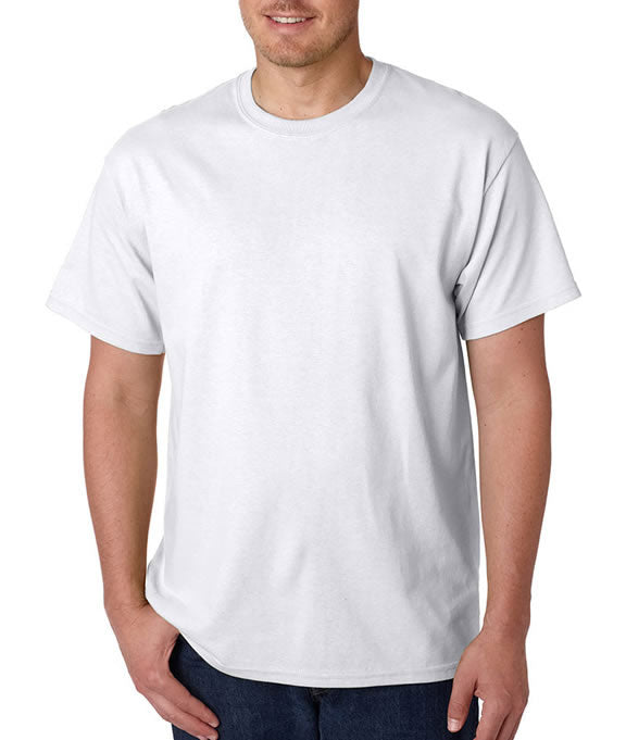 FRUIT OF THE LOOM PLAIN WHITE T SHIRT TEE SHIRT 2 OR 5 PACK (S TO 5XL)  GRADE A