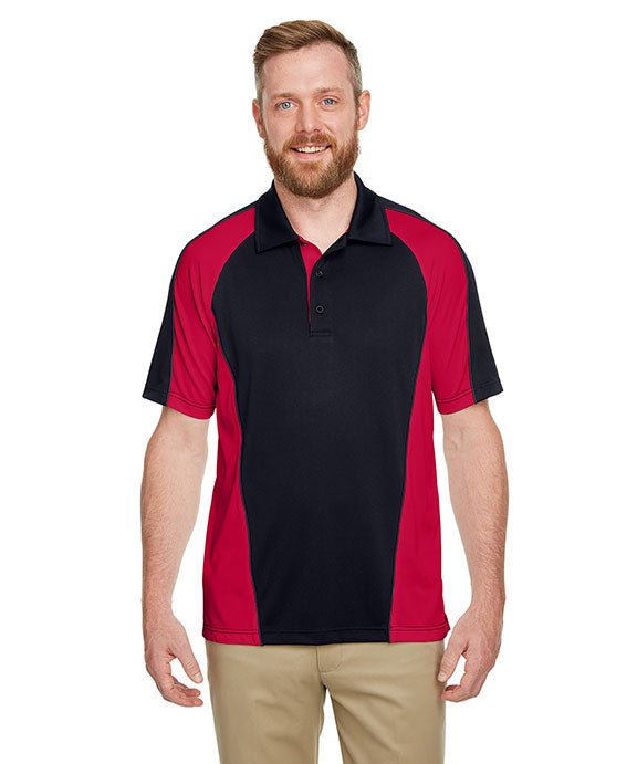 Men's Performance Colorblock Polos | Harriton M385 | Wholesale Pricing ...